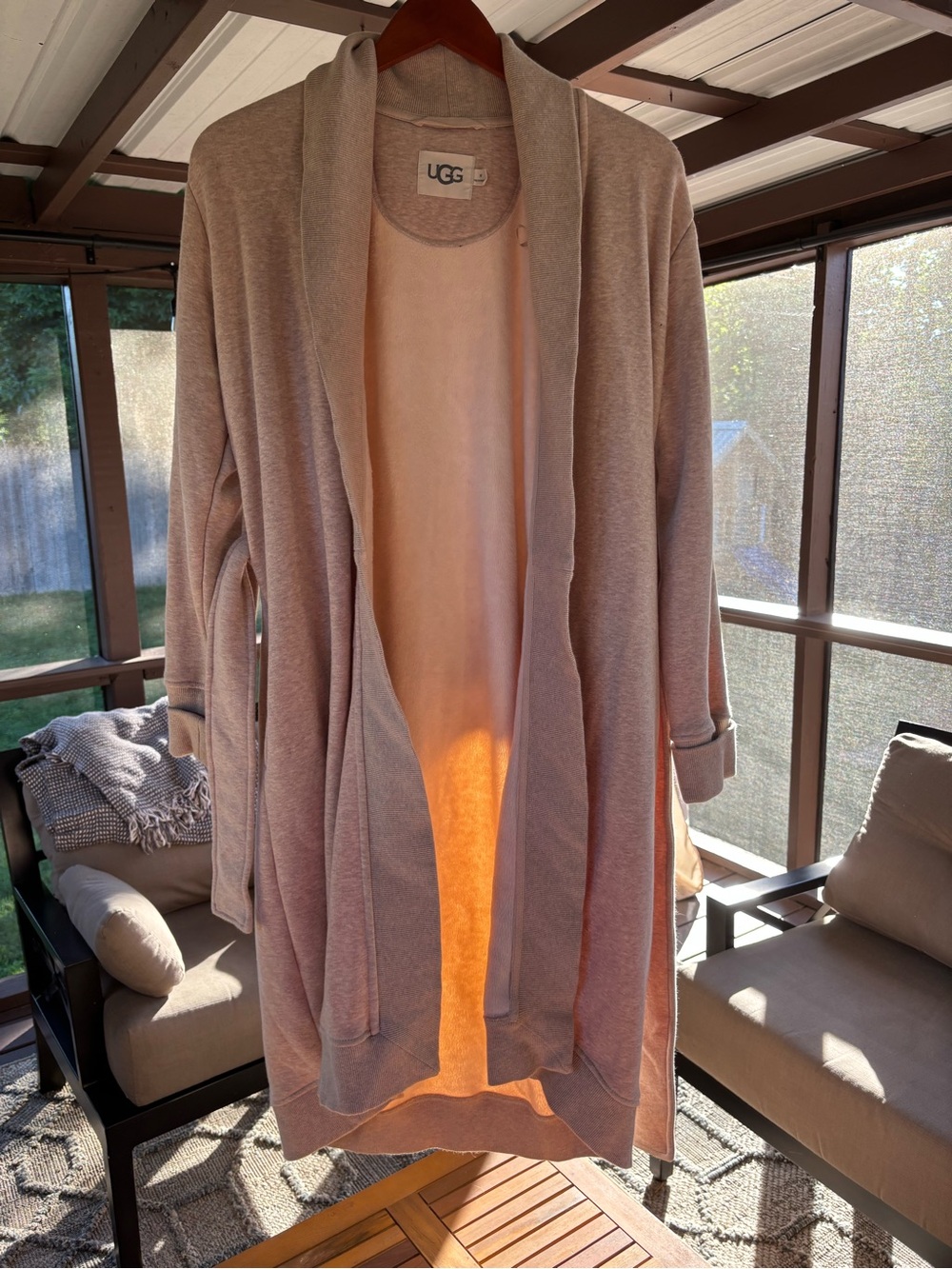UGG Heathered Taupe Robe